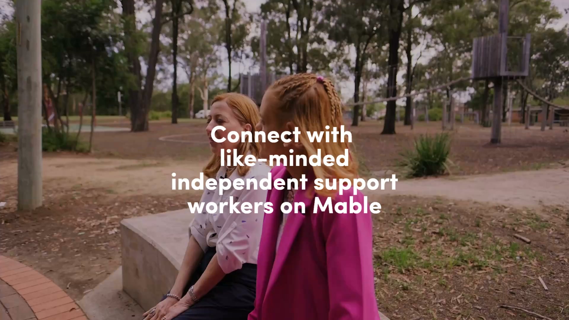 Mable Facebook ad: Find support that suits you and your needs