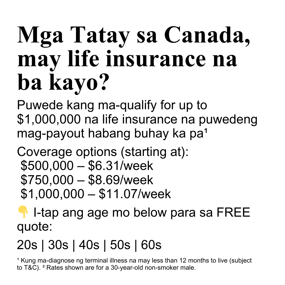 Canadian Life Rates Facebook ad
