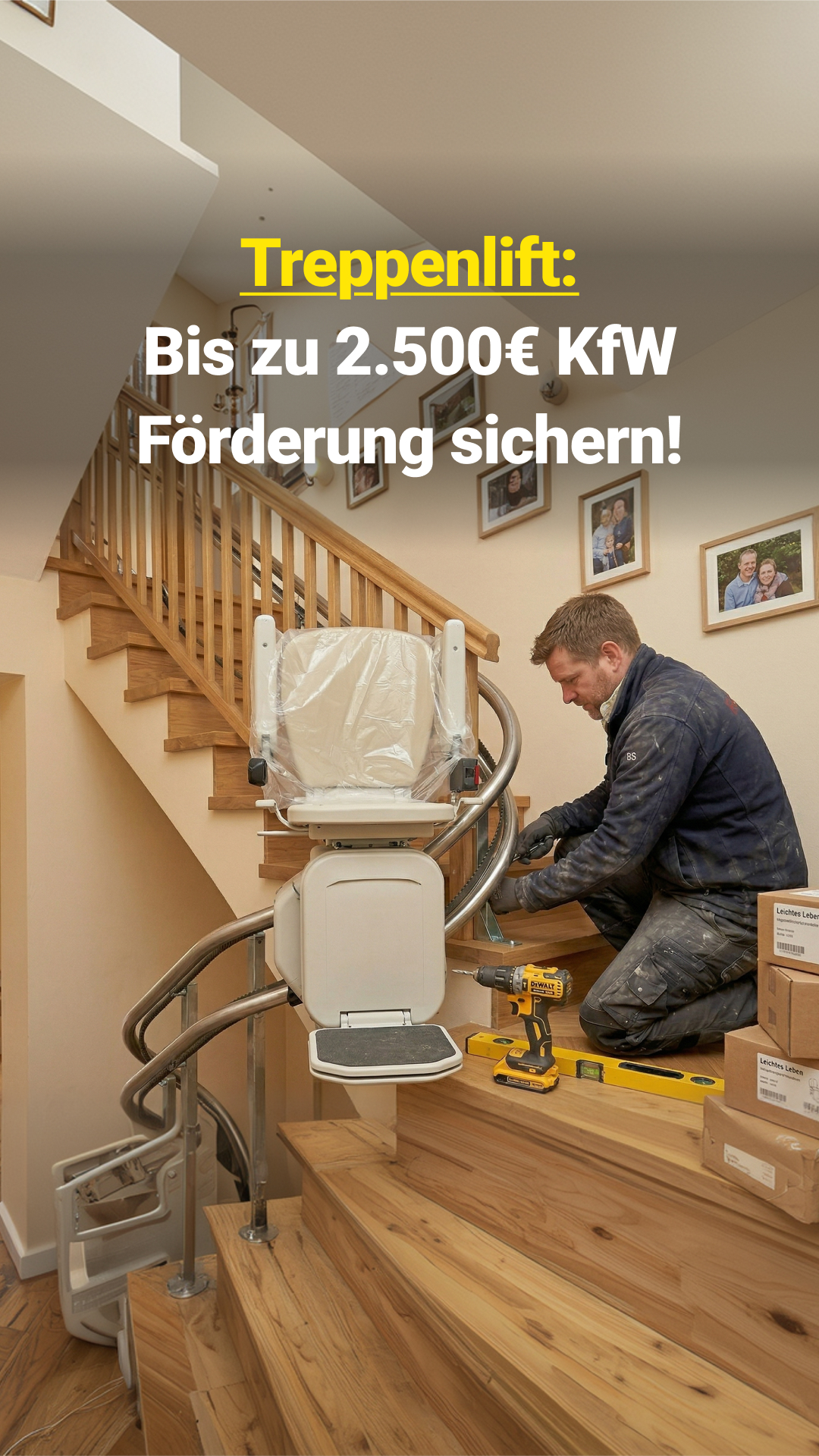 Aroundhome - Treppenlift Facebook ad