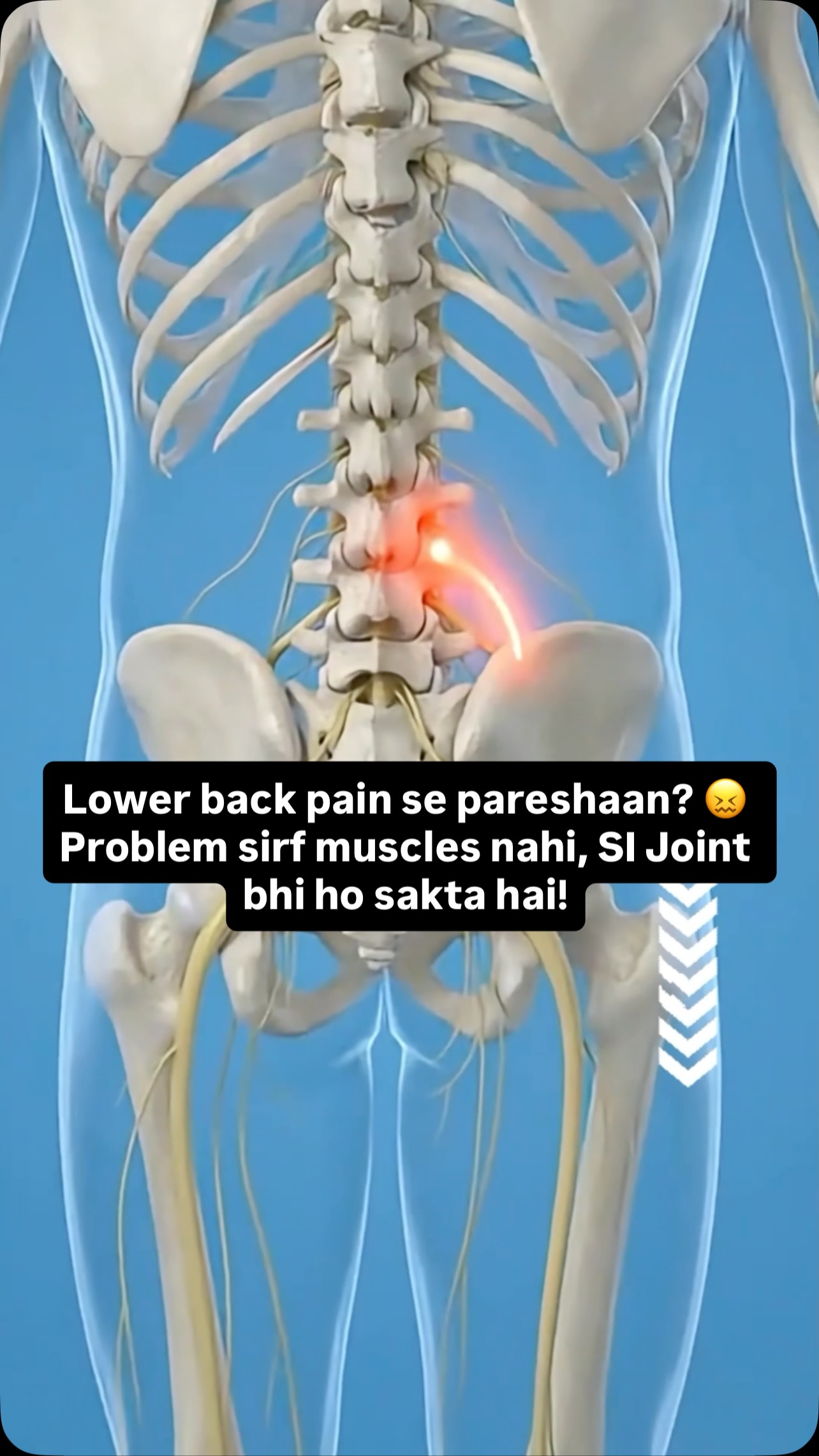 Cyson Facebook ad: Lower back pain se pareshaan?