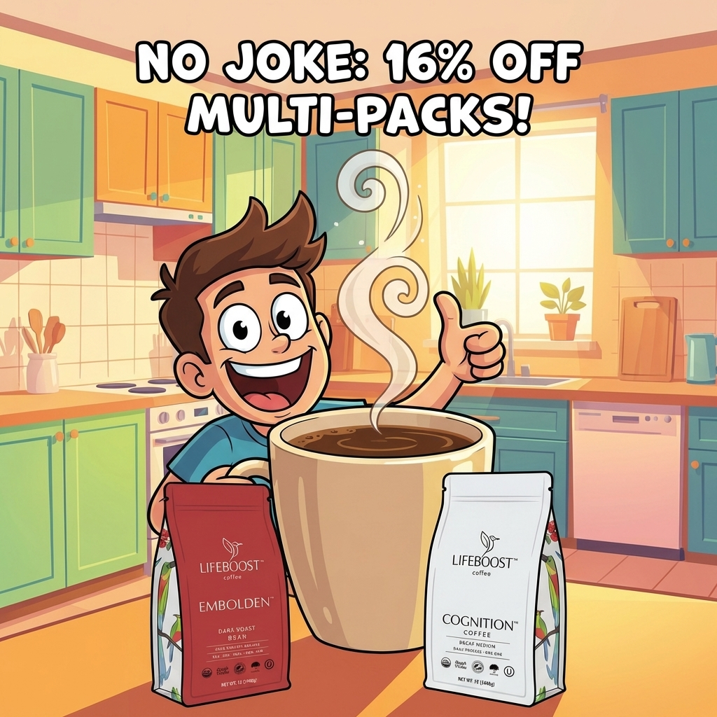 Lifeboost Coffee Facebook ad