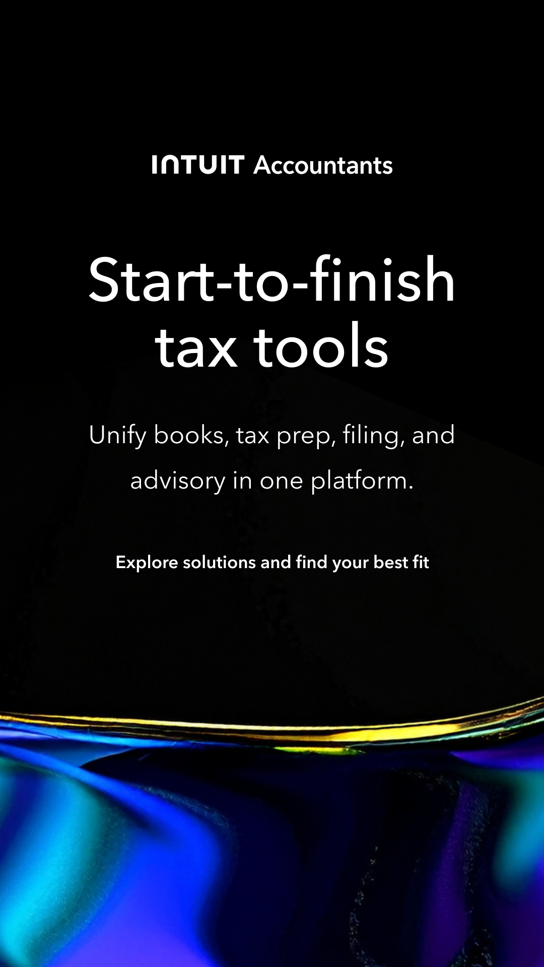 Intuit Accountants Facebook ad