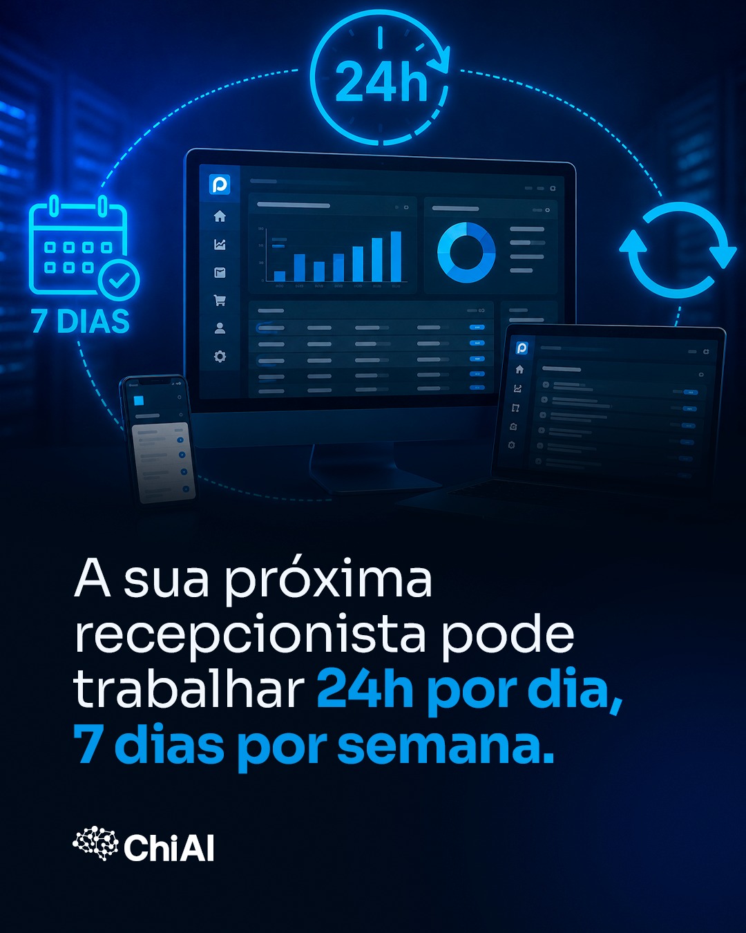 Chiai Facebook ad: O gargalo da recepção é uma das maiores…