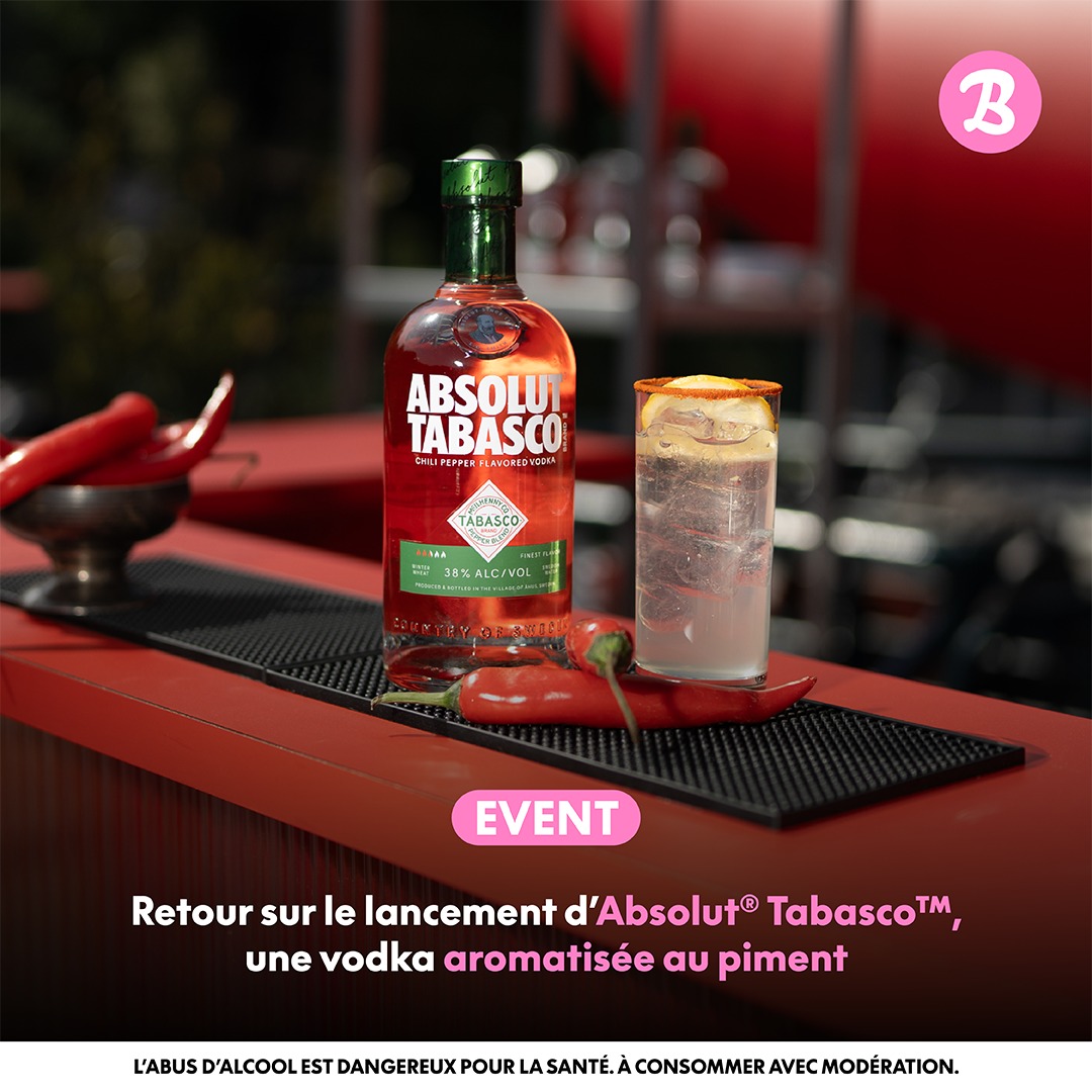 Le Bonbon Facebook ad: Retour sur le lancement d’Absolut Tabasco au River’s…