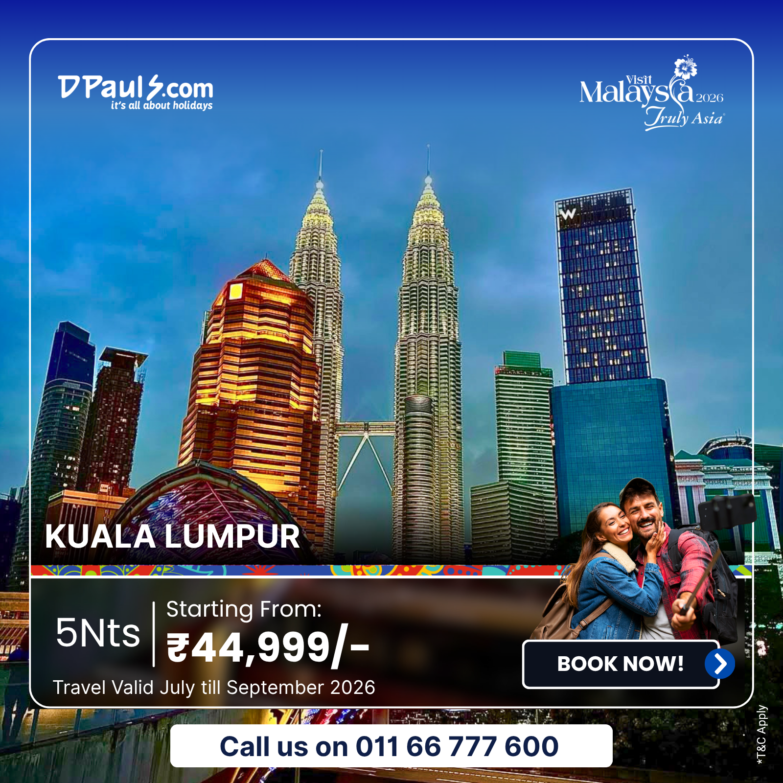 DPauls Travel & Tours Ltd Facebook ad