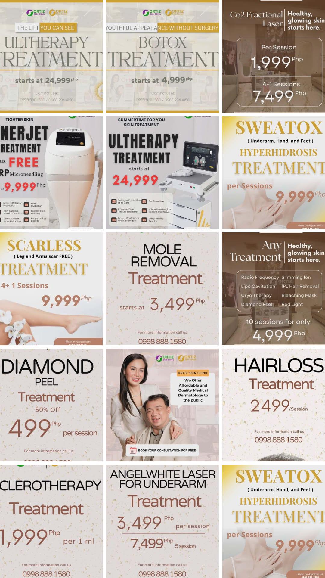 Young Skin Wellness -By Ortiz Facebook ad: At Ortiz Skin Clinic