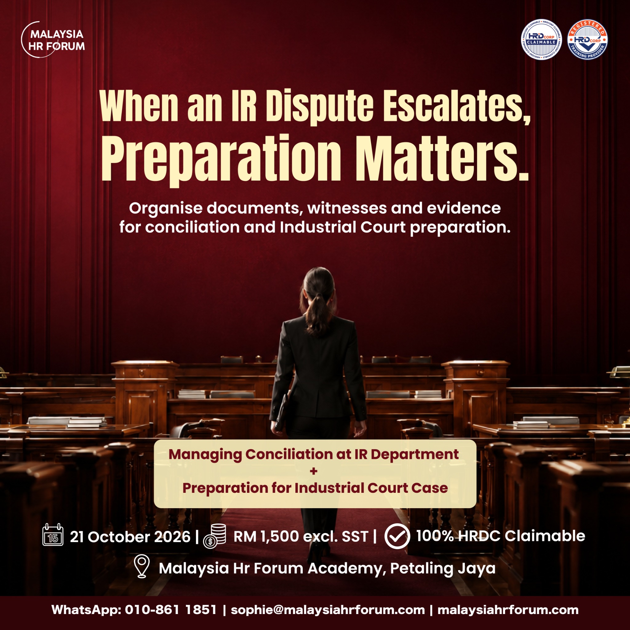 Malaysia HR Forum Facebook ad