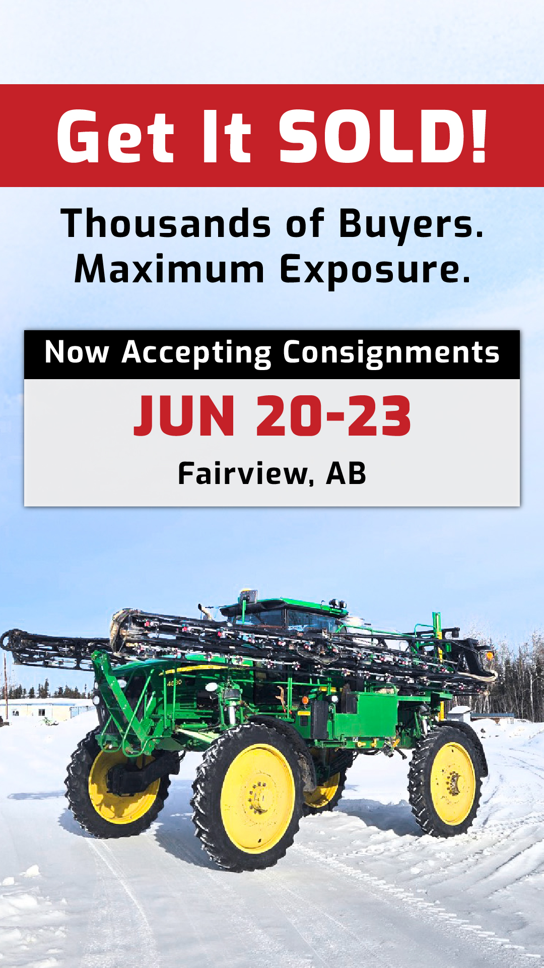 Team Auctions Facebook ad from May 8, 2026