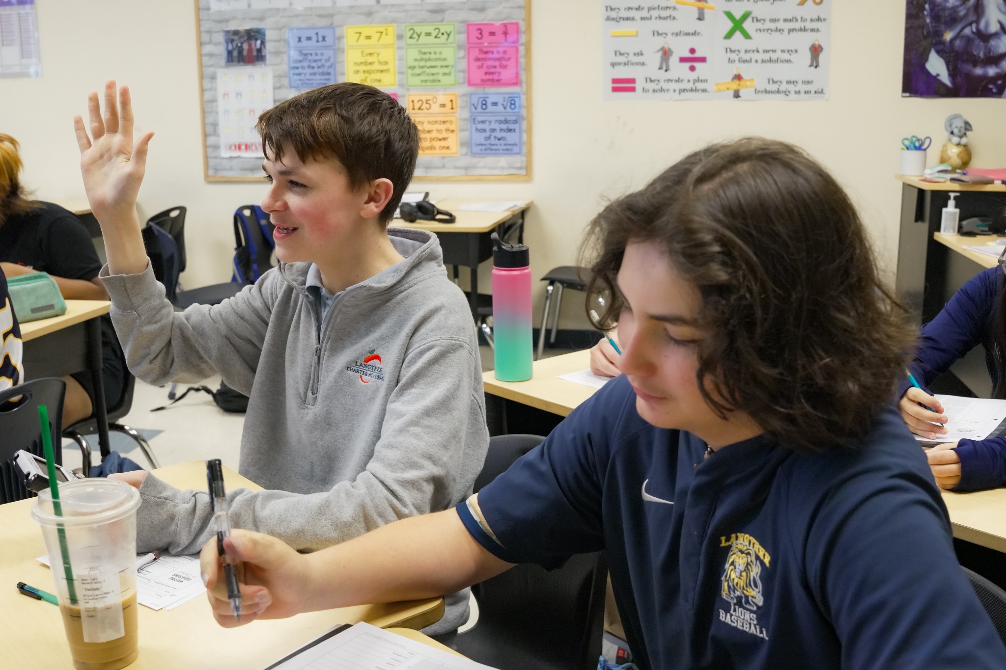 Langtree Charter Academy Upper School Facebook ad from Nov 17, 2025
