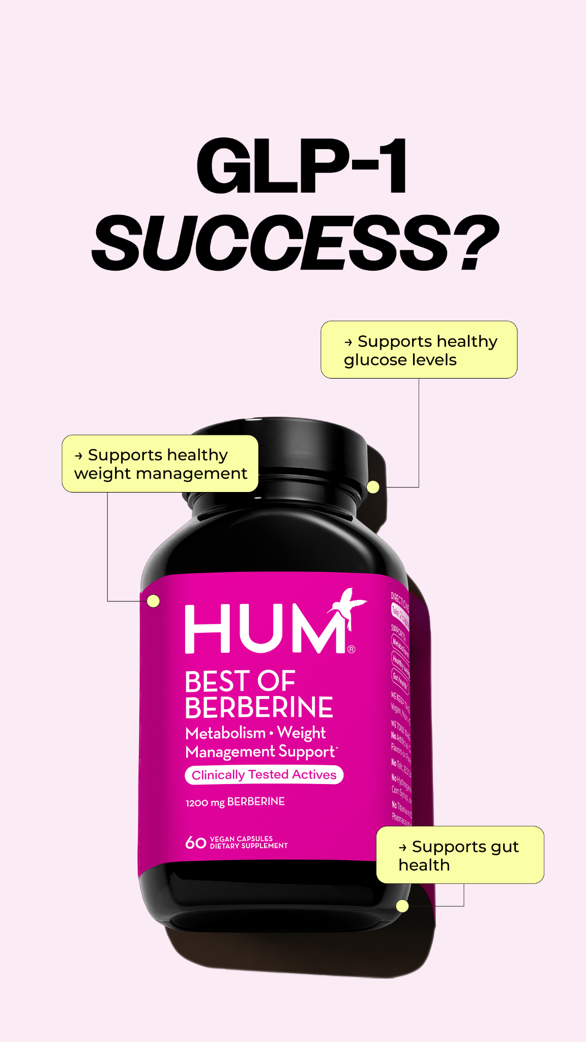 HUM Nutrition Facebook ad