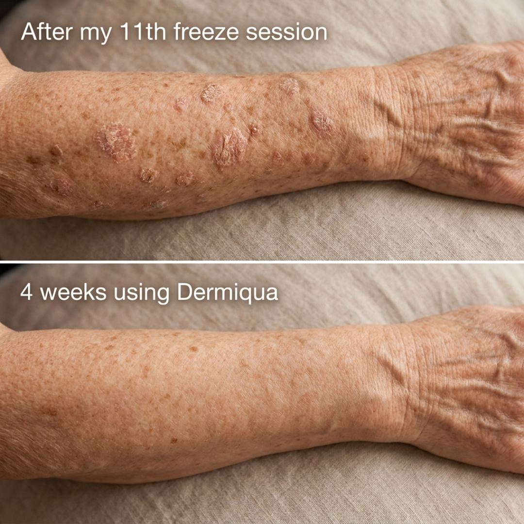 Actinic Keratosis Reset Facebook ad