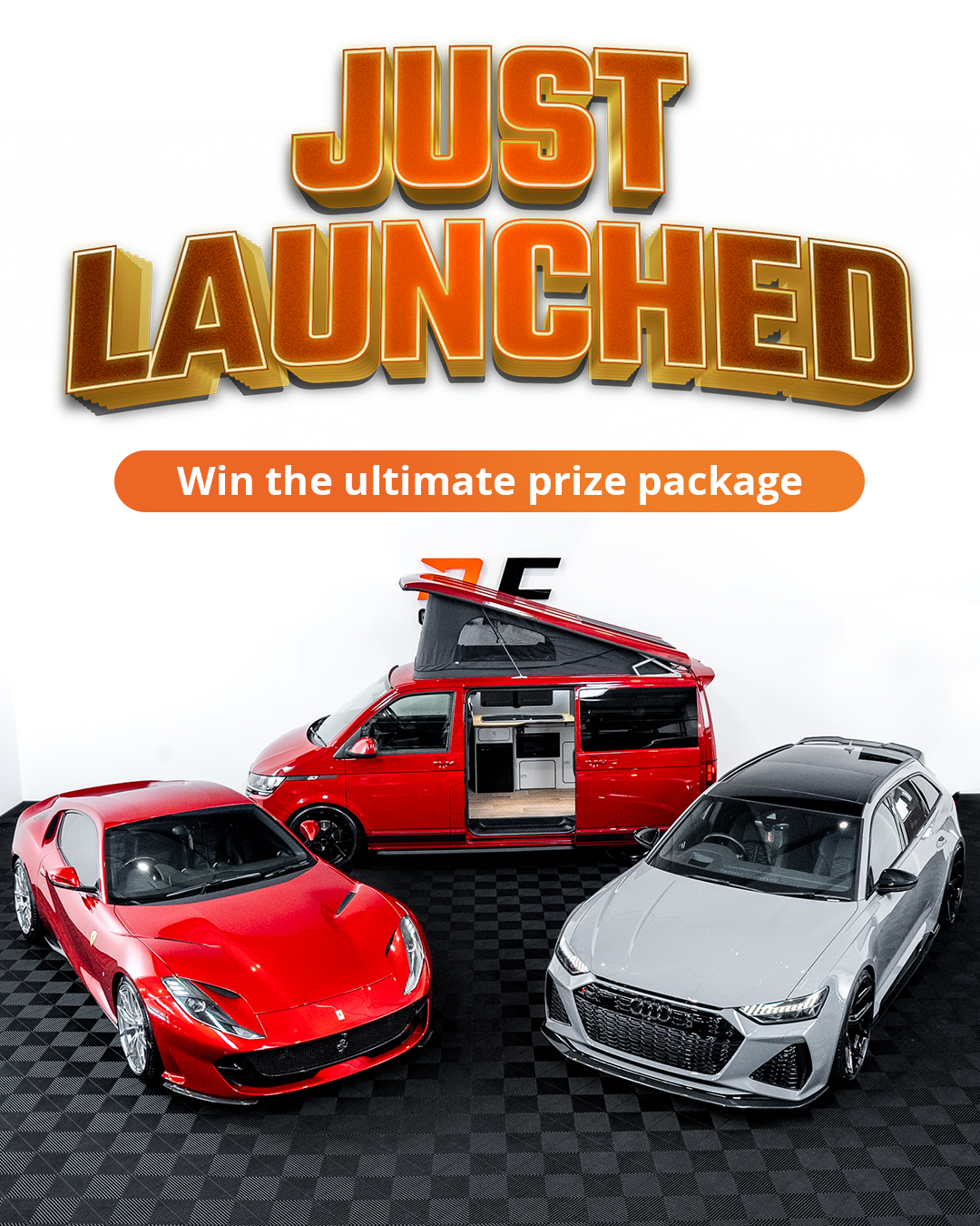 Dream Car Giveaways Facebook ad