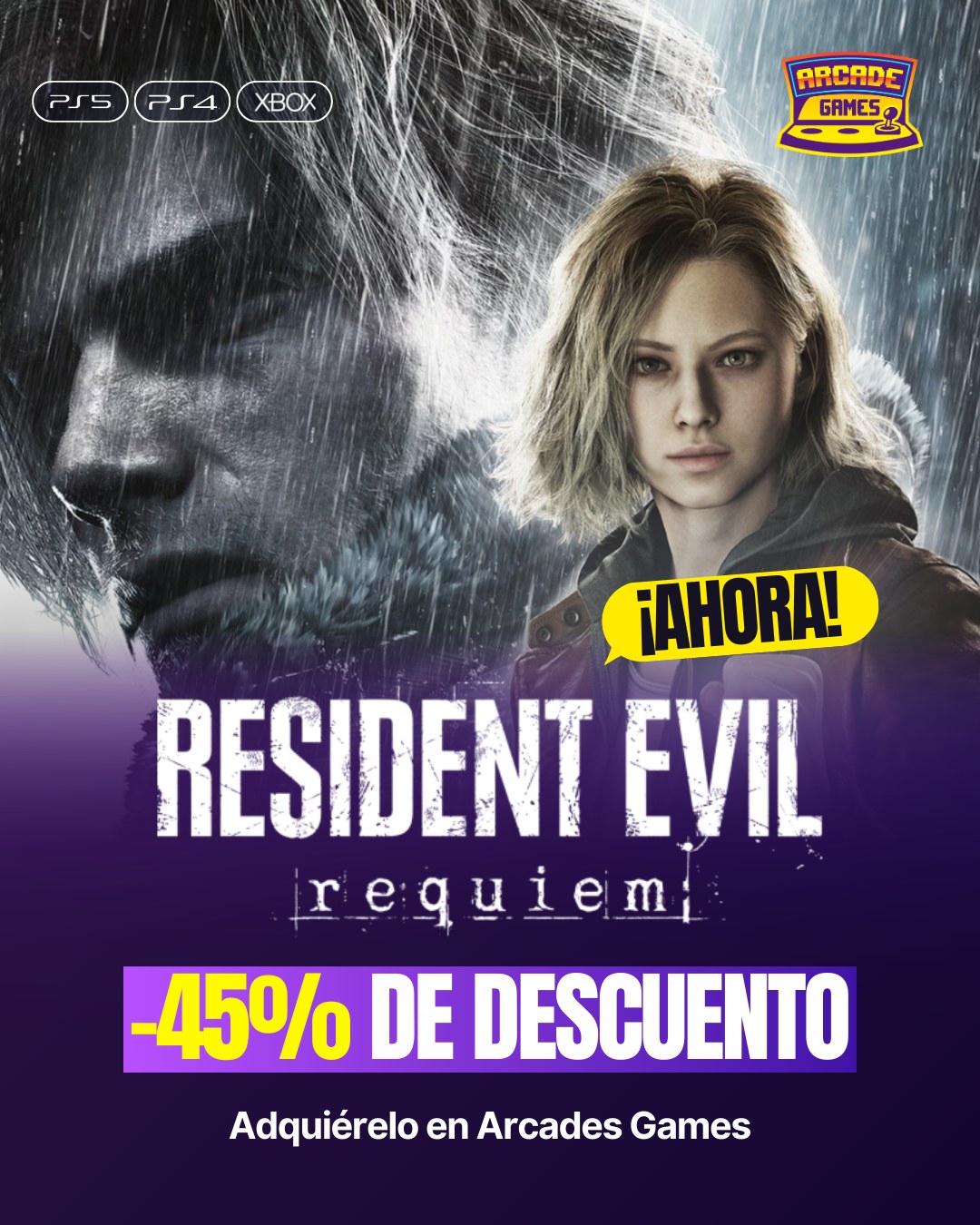 Arcade Games Facebook ad