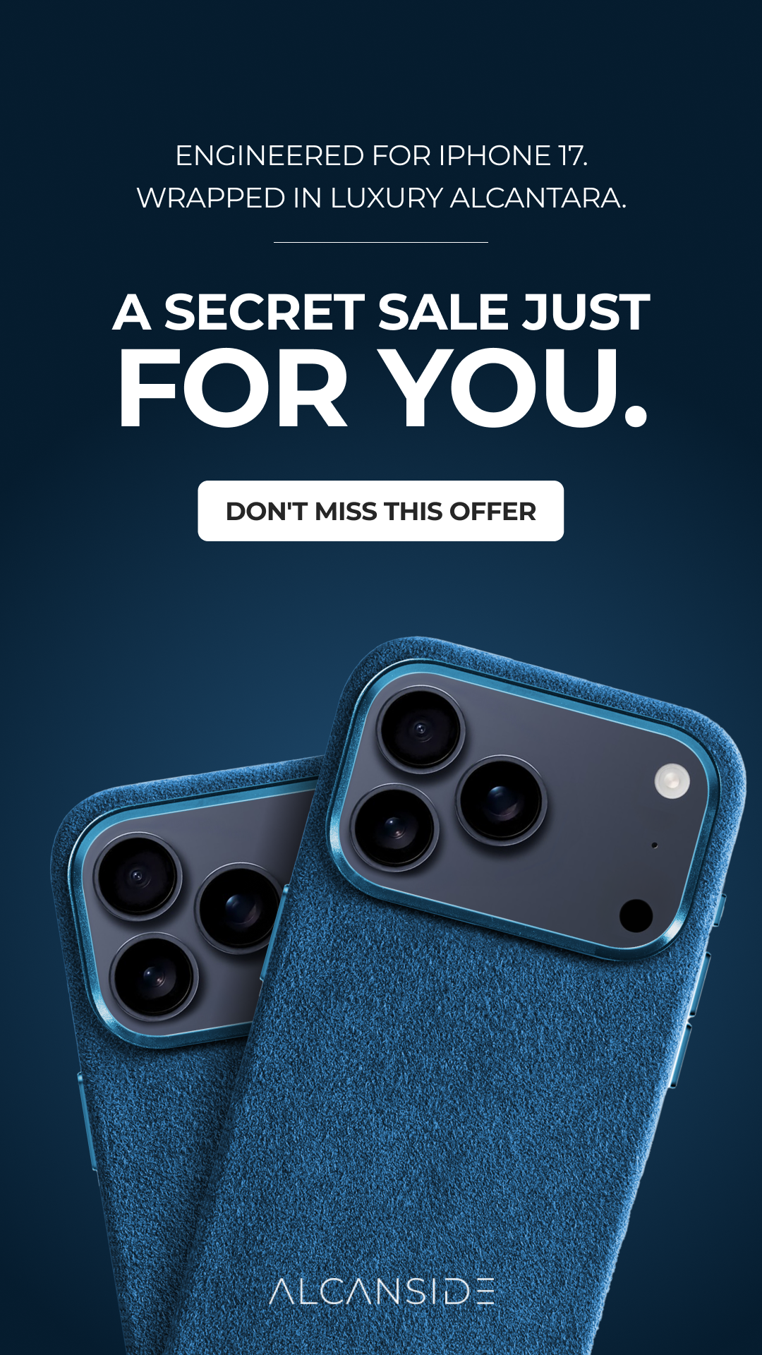 Alcanside Facebook ad