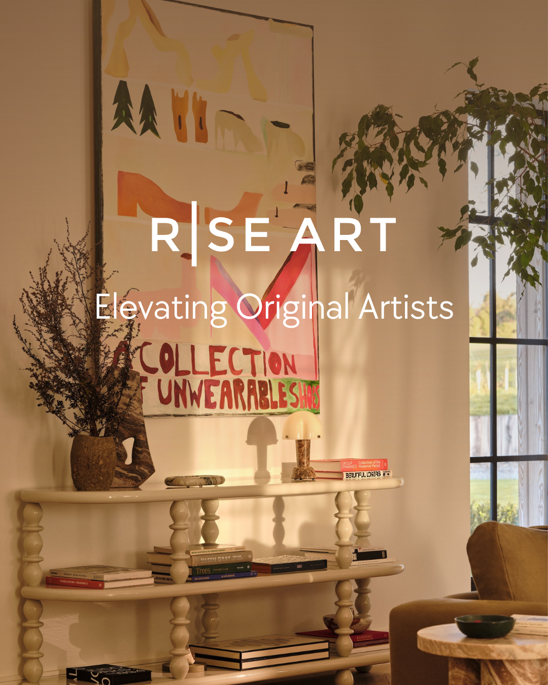 Rise Art Facebook ad