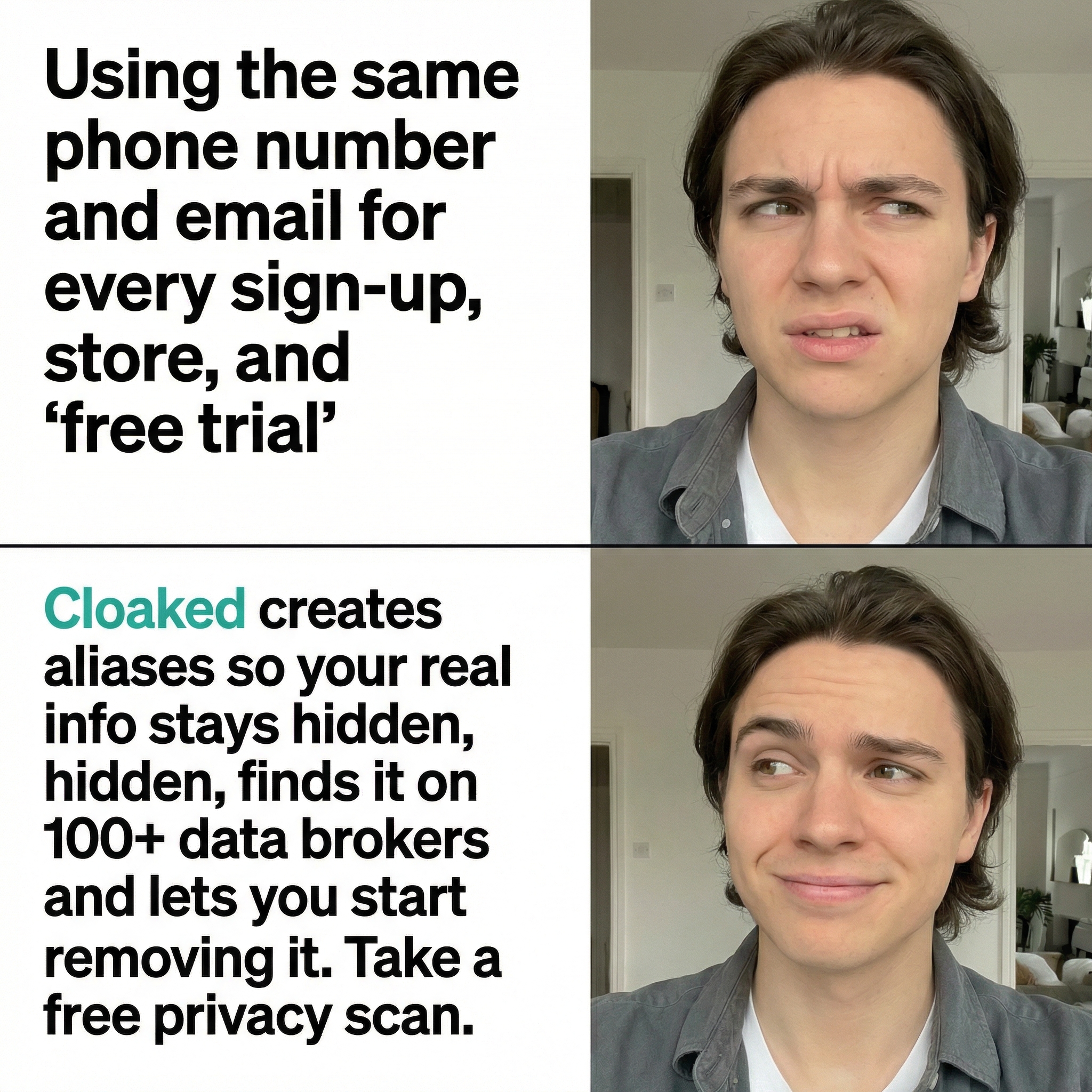 Cloaked Inc. Facebook ad