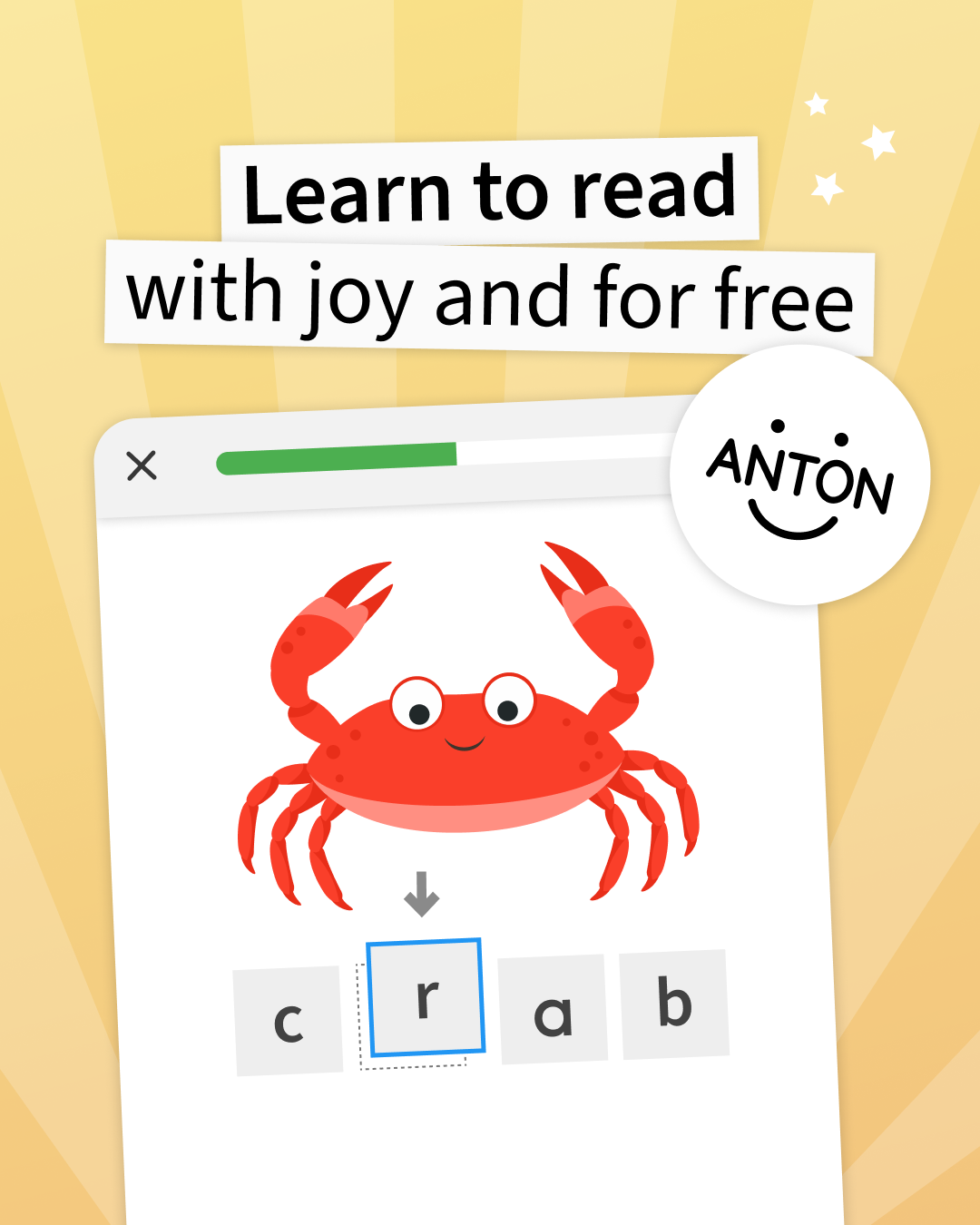 ANTON - the free learning app for school Facebook ad