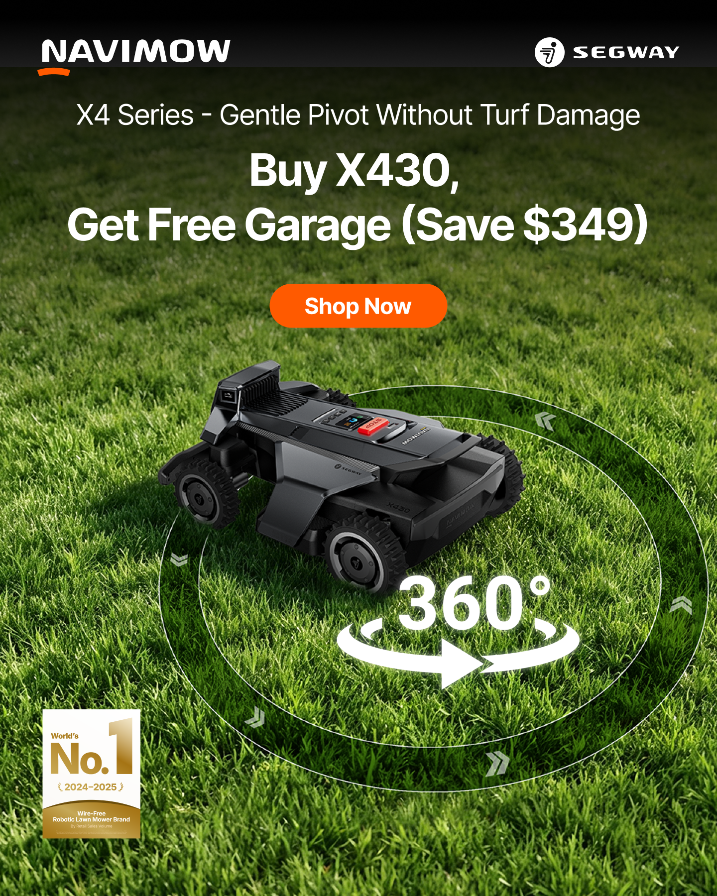 Segway Navimow Facebook ad from Jun 12, 2026