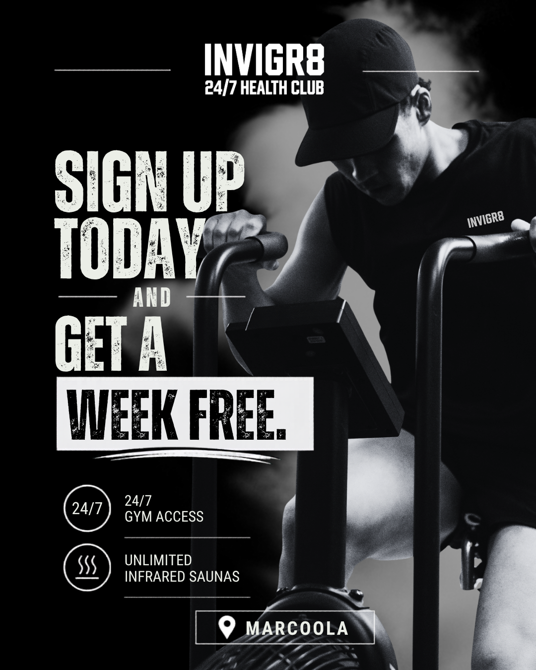 Invigr8 Health Club 24/7 Facebook ad from May 31, 2026