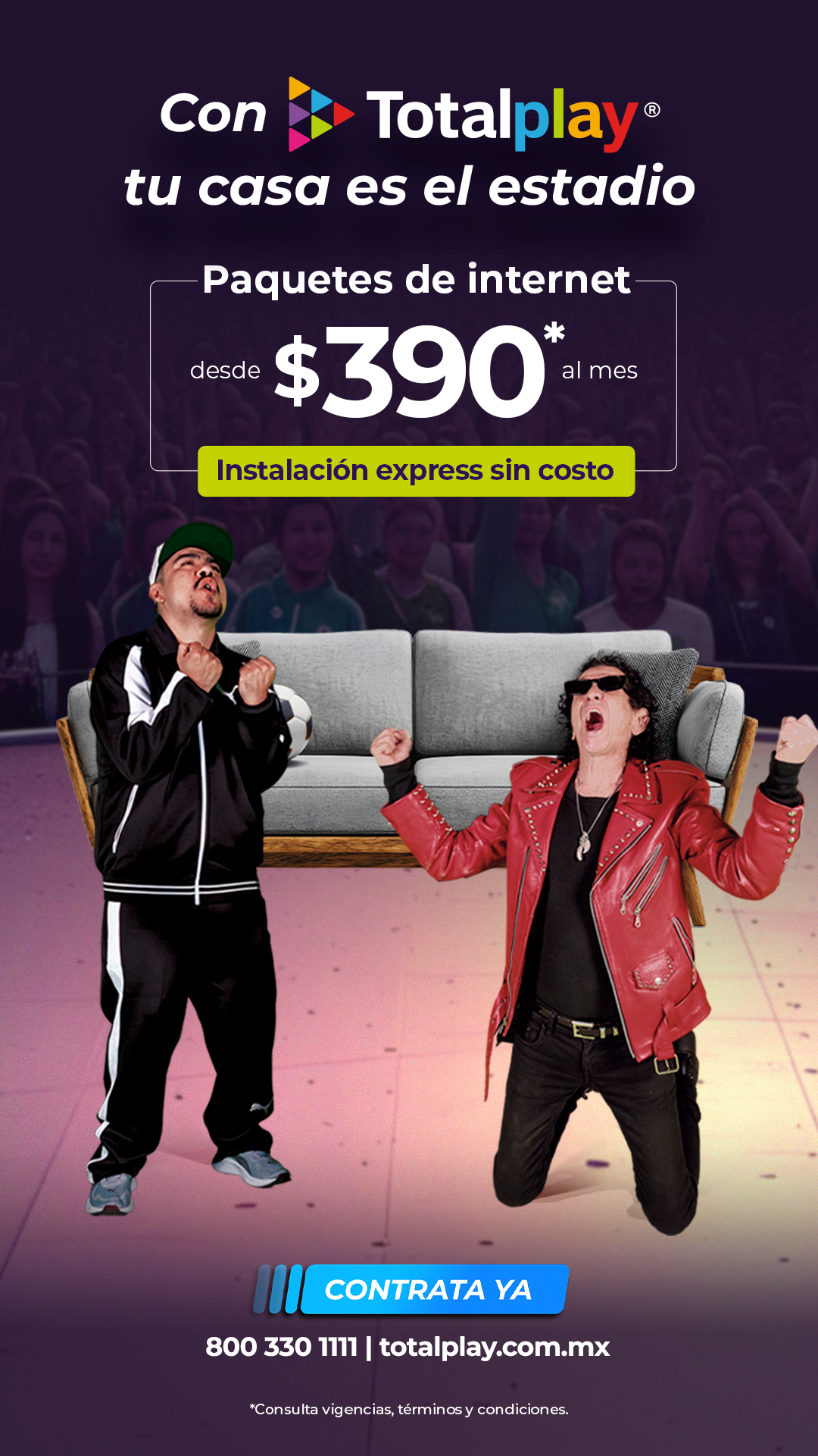 Totalplay Facebook ad