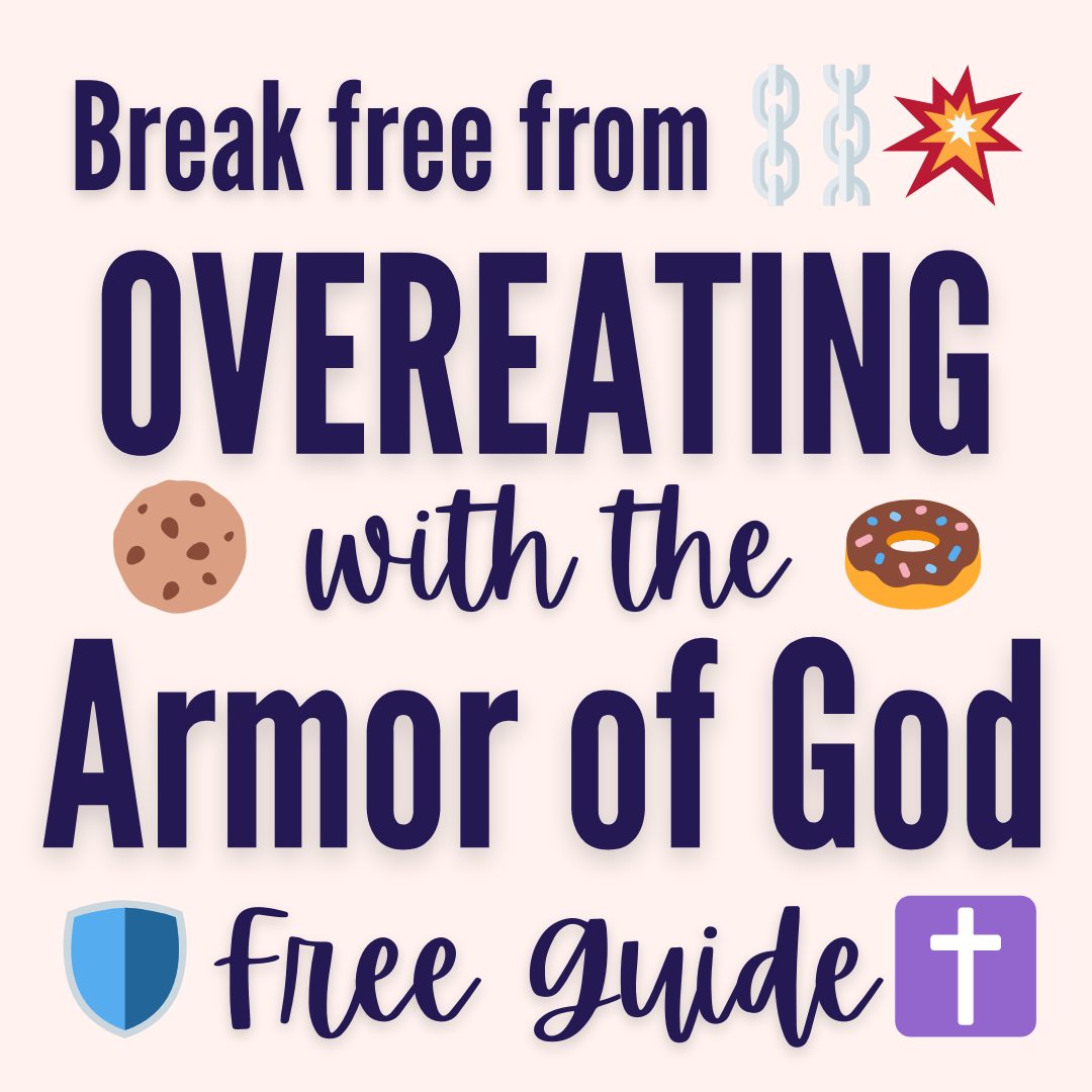 Grace Filled Plate - Brandice Lardner Facebook ad: Find Peace with Food Through the Armor of God