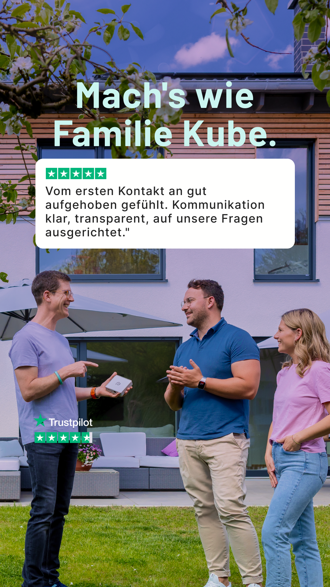 1KOMMA5GRAD Facebook ad