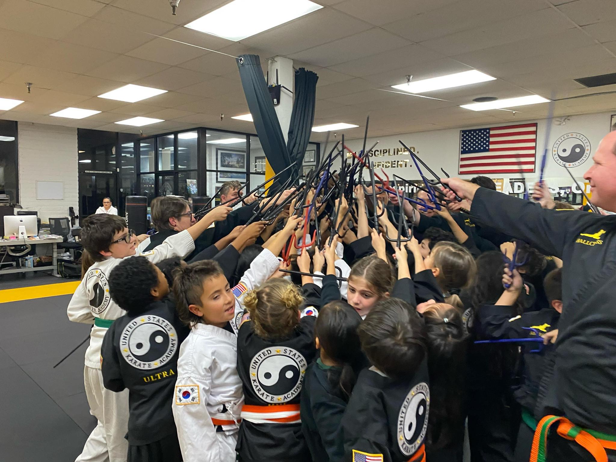 United States Karate Academy Facebook ad: 2 Weeks FREE, Kids Karate San Diego