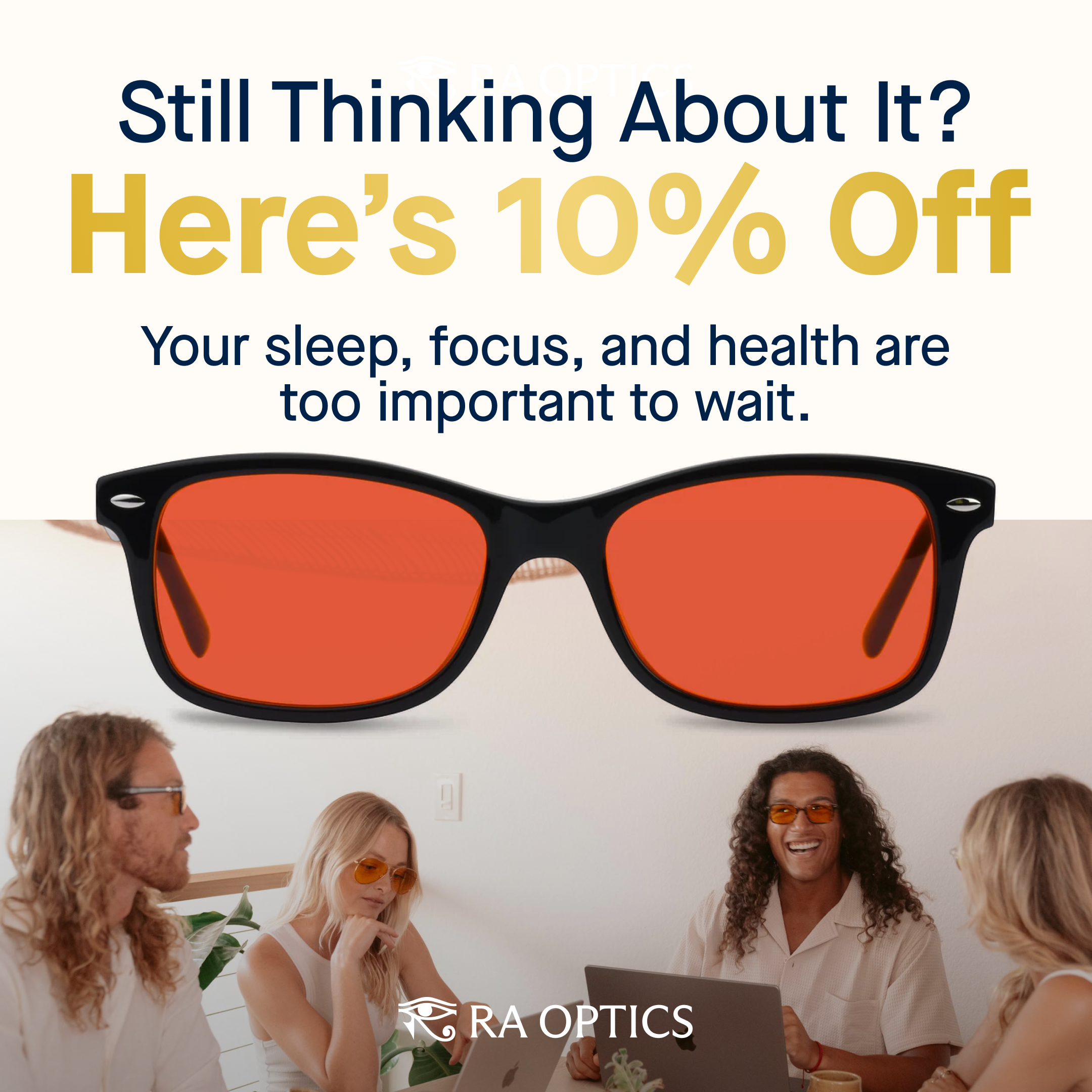 Ra Optics Facebook ad