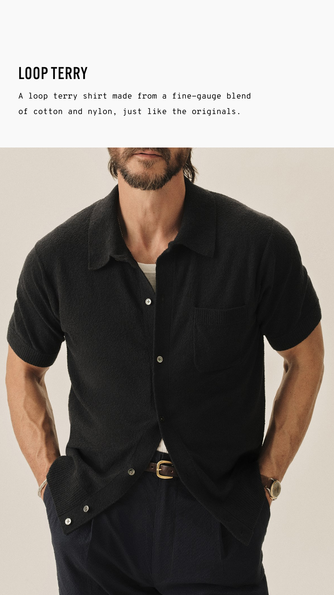 Buck Mason Women's Facebook ad