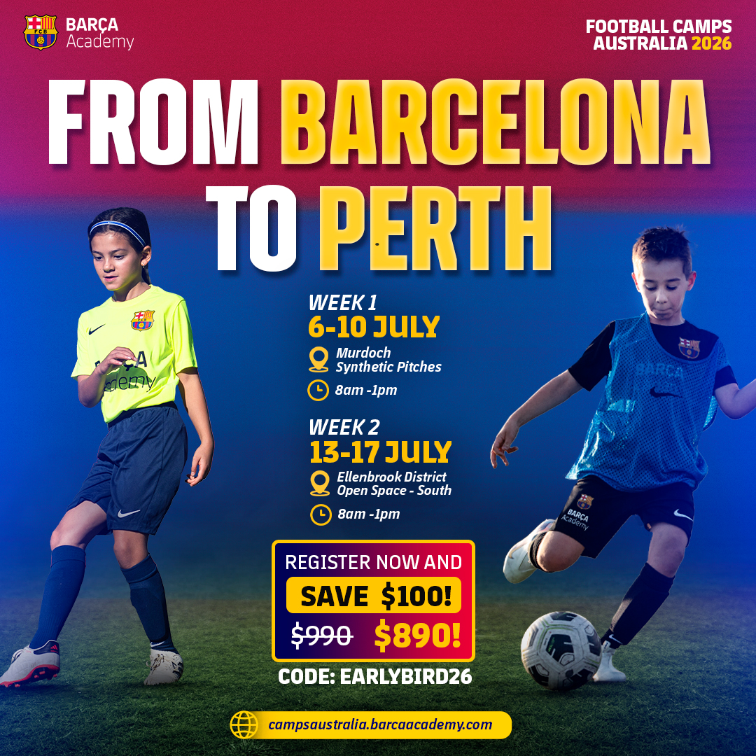 Barça Academy Australia & New Zealand Facebook ad