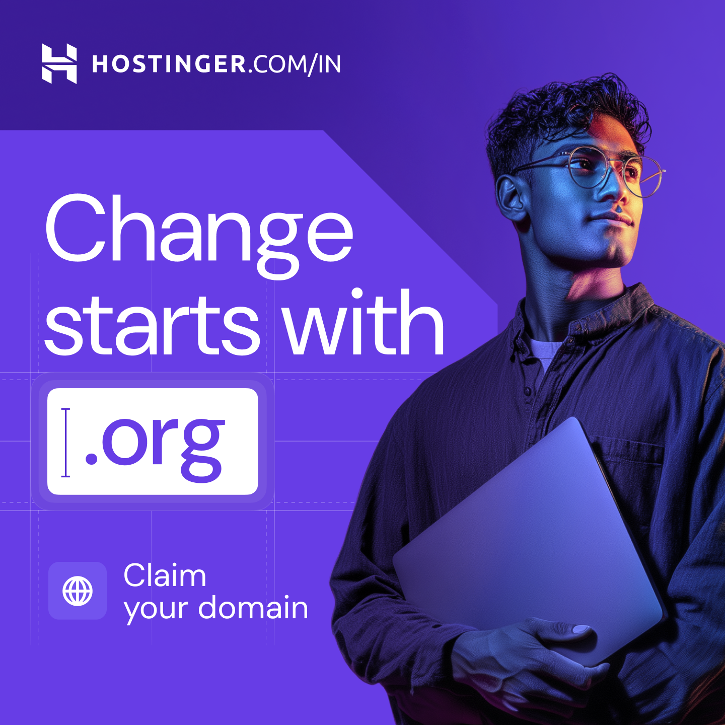 Hostinger Facebook ad