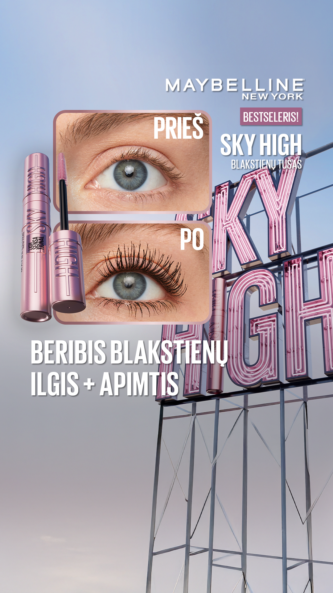 Maybelline New York Facebook ad from Jun 1, 2026