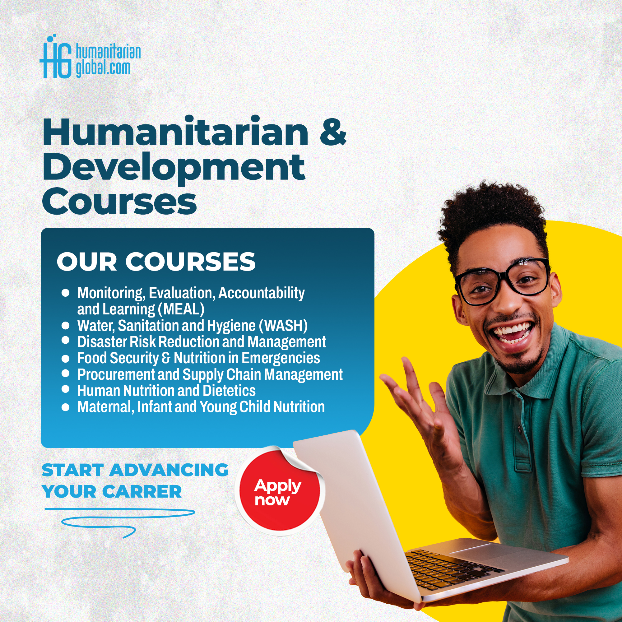 Humanitarian Global Institute Facebook ad