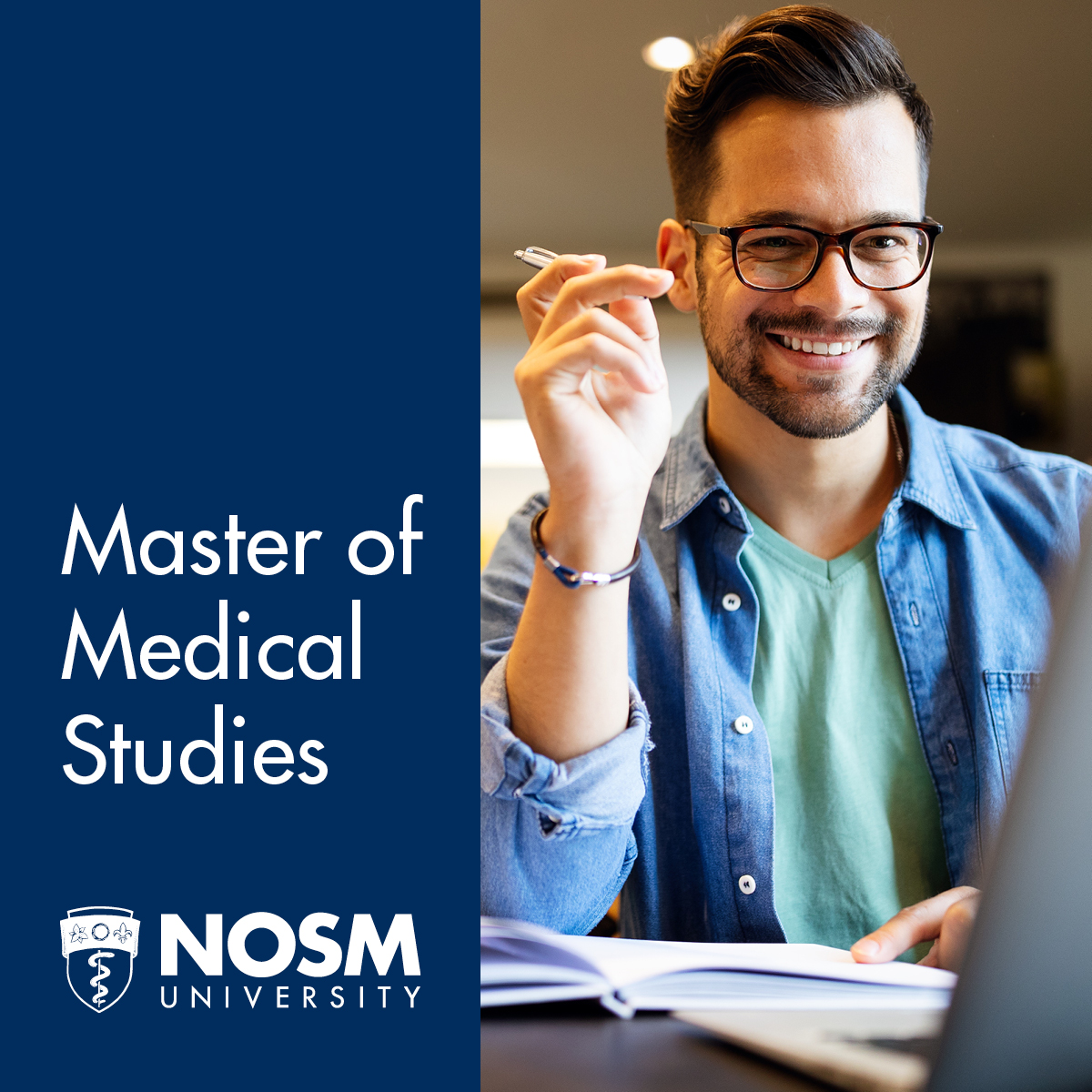 NOSM University-Université de l'EMNO Facebook ad: Course-Based Option | Master of Medical Studies | NOSM U