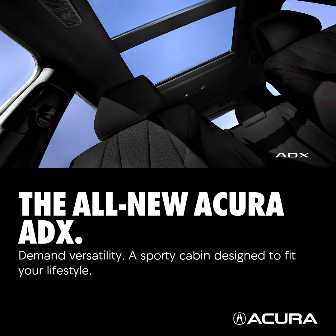 Acura Canada Facebook ad