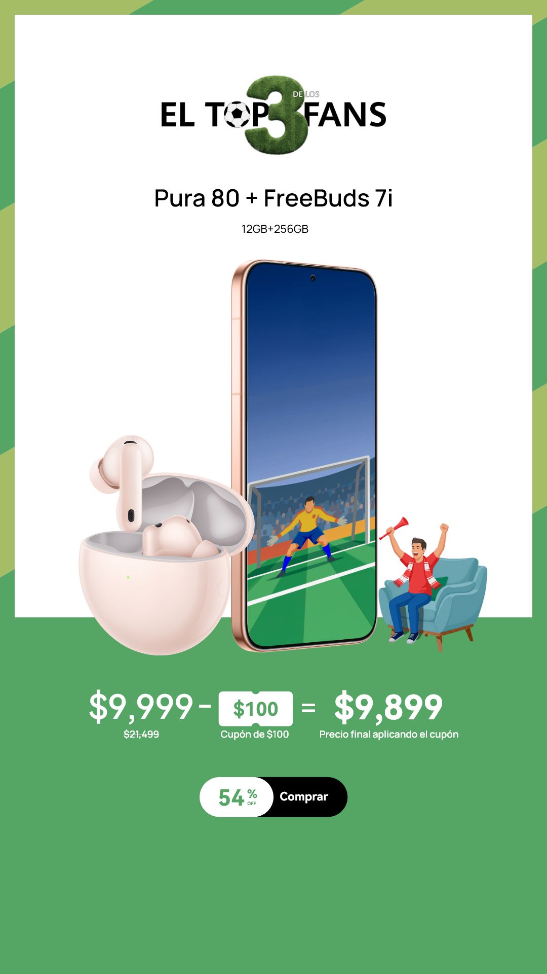Huawei Mobile Facebook ad