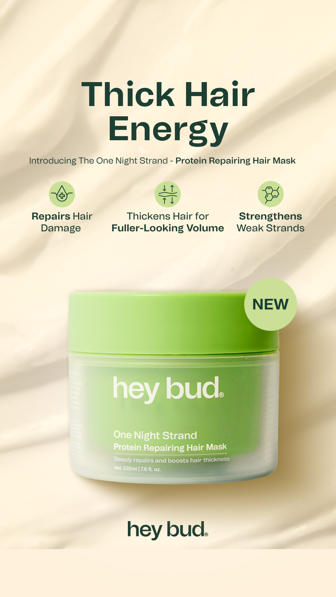 Hey Bud Skincare Facebook ad