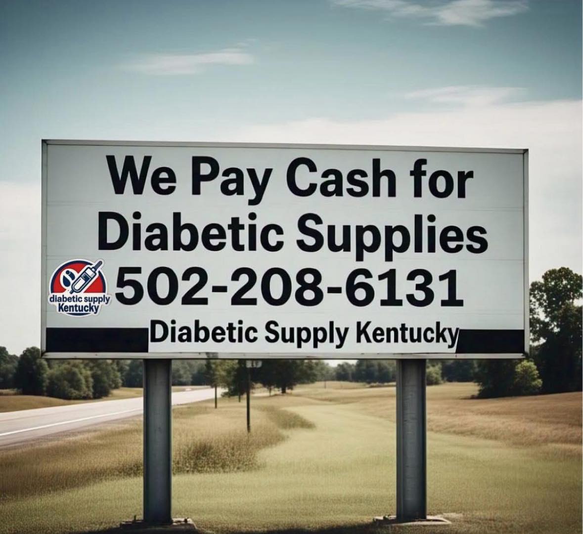 Diabetic Supply Kentucky Facebook ad: We purchase unused, unexpired diabetic supplies for cash…