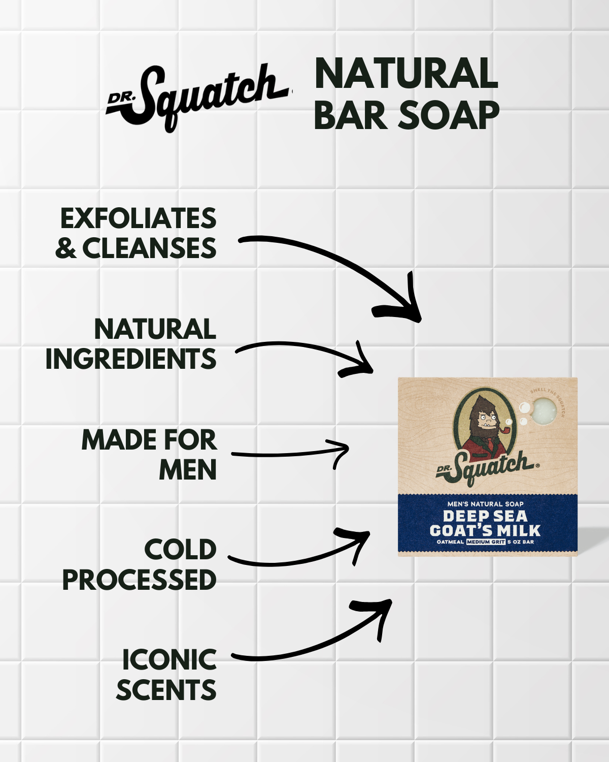 Dr. Squatch Facebook ad