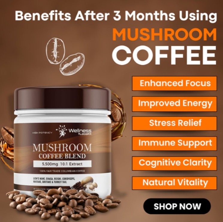 Wellness LabsRx Facebook ad: Smooth Coffee, Better Routine