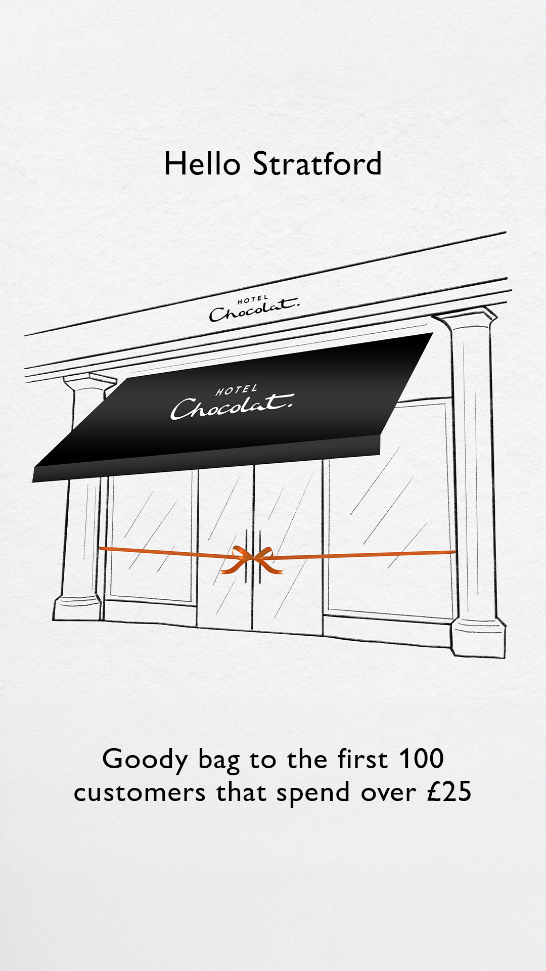 Hotel Chocolat Facebook ad