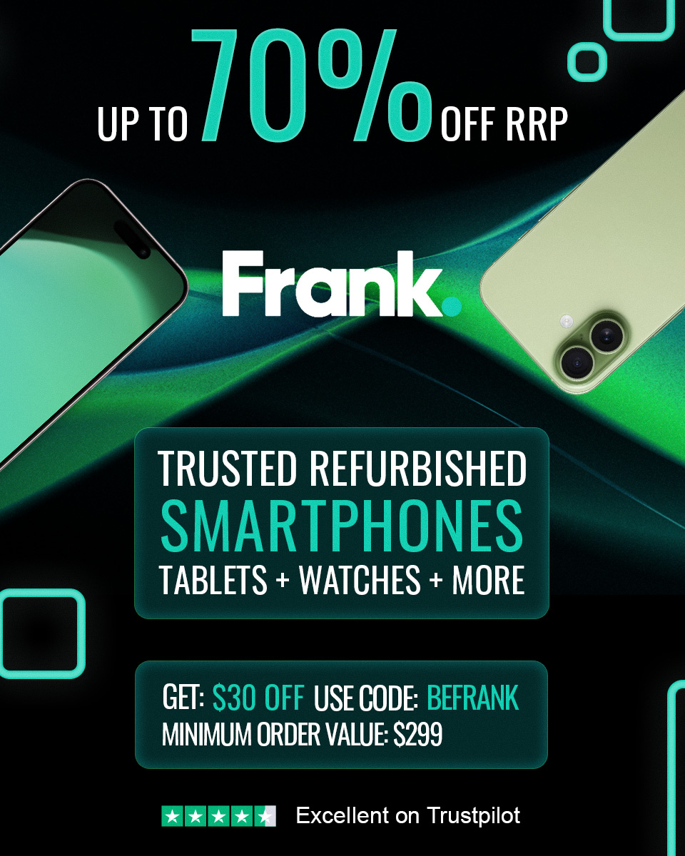 FrankMobile. Facebook ad: Save Big on Refurbished Smartphones