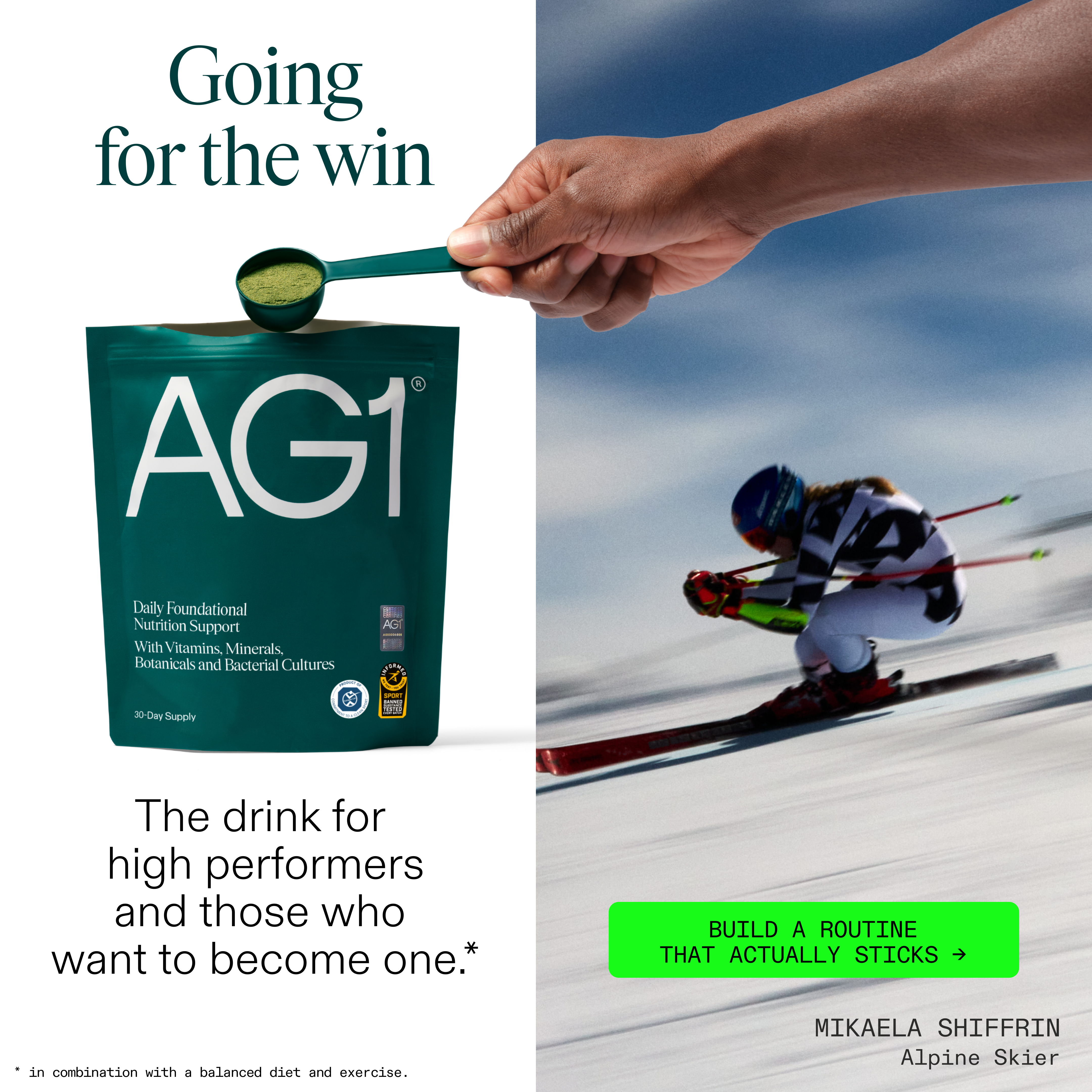 AG1 by Athletic Greens Facebook ad