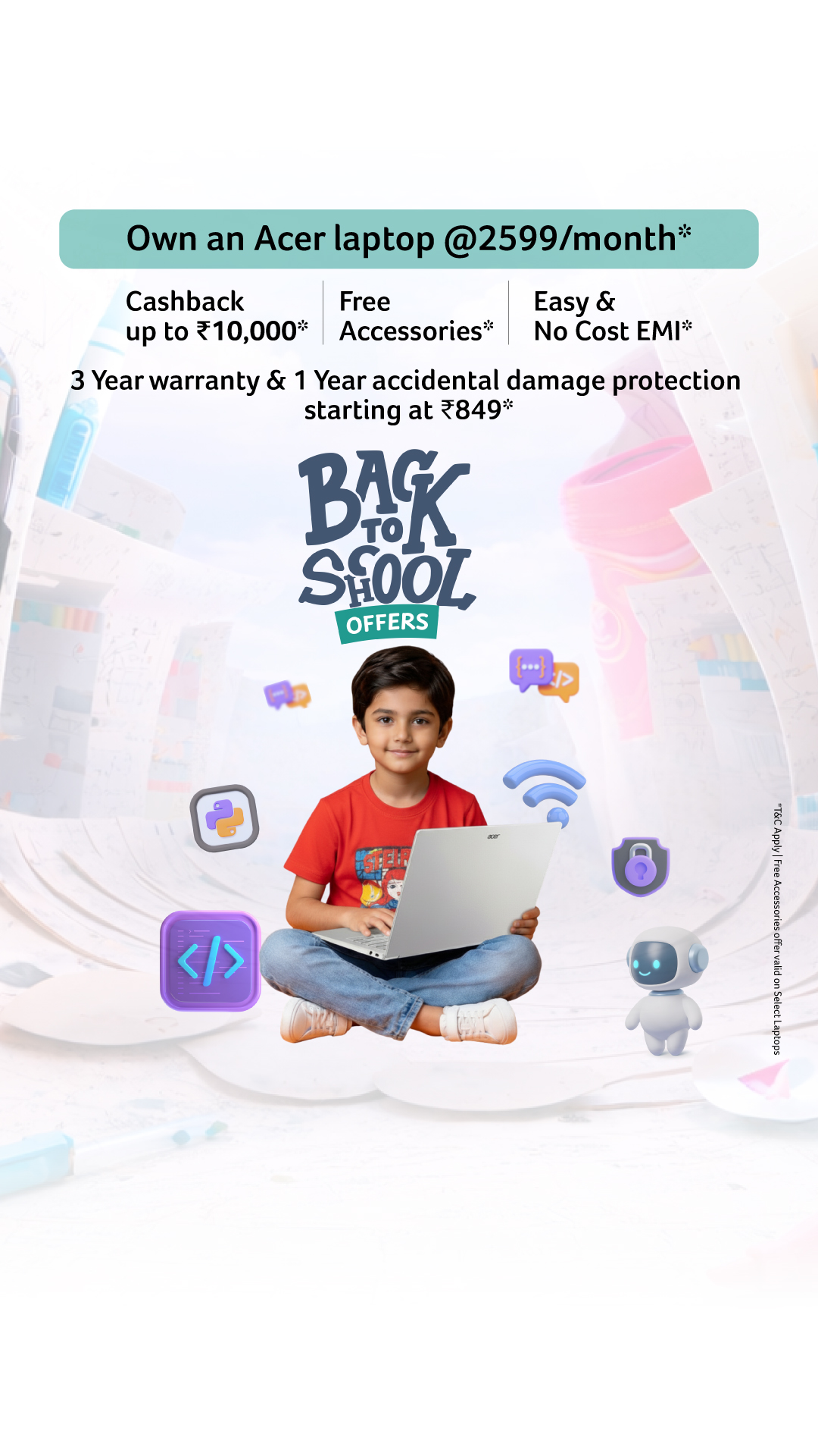Acer India Facebook ad