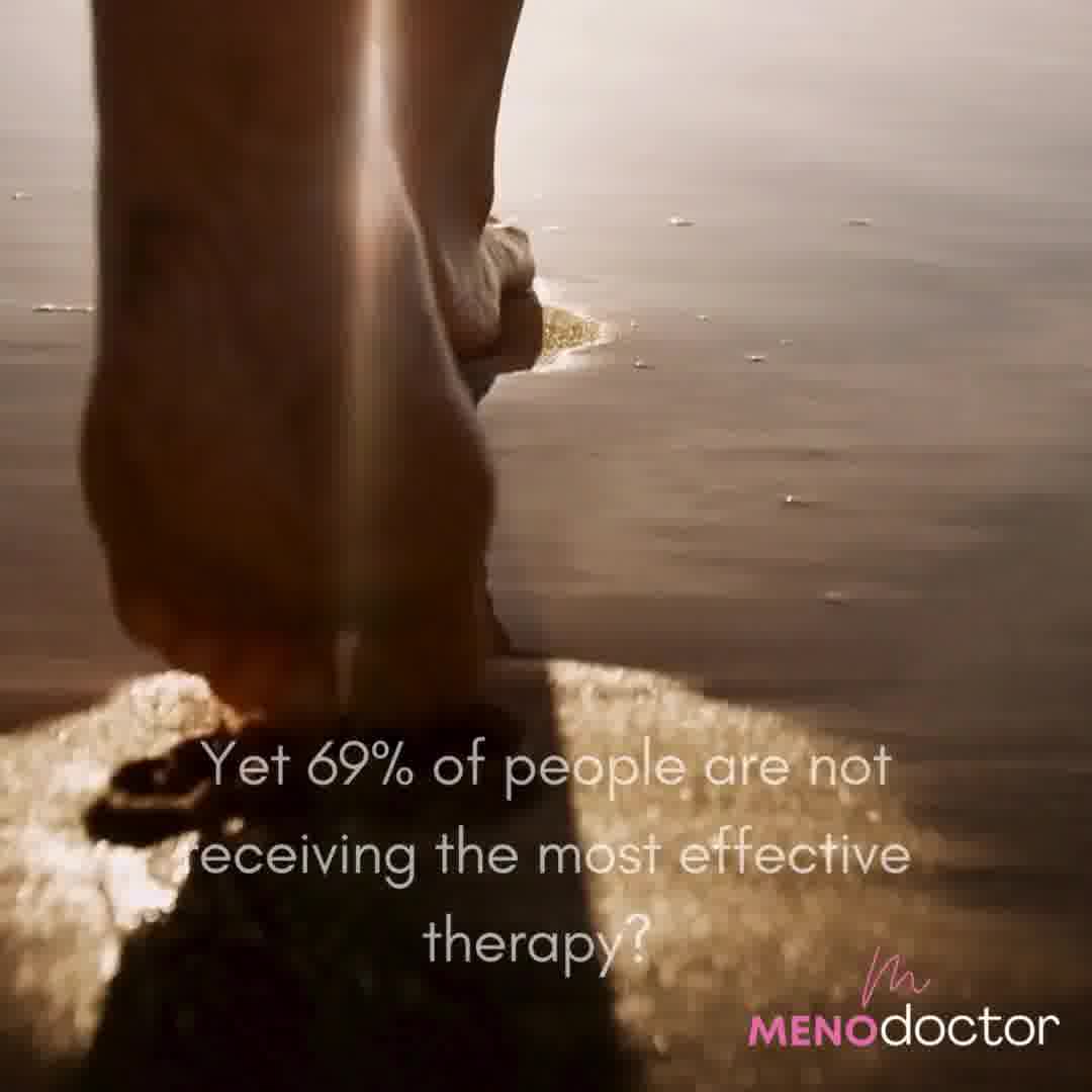 Menodoctor Facebook ad: Struggling with Perimenopause / post menopause? We can help