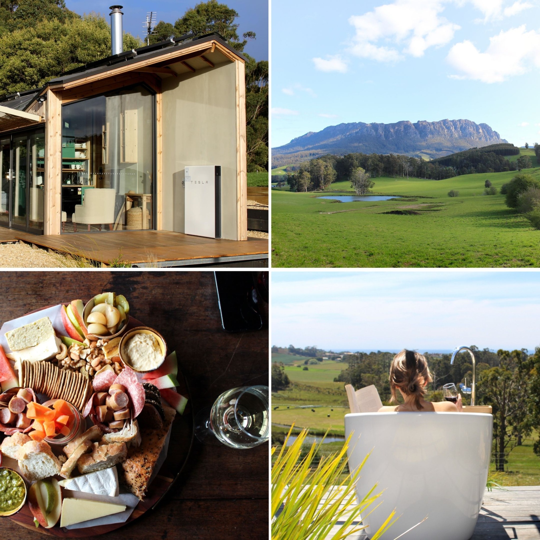 Compass Hut Facebook ad: Unique weekend escape, Tasmania