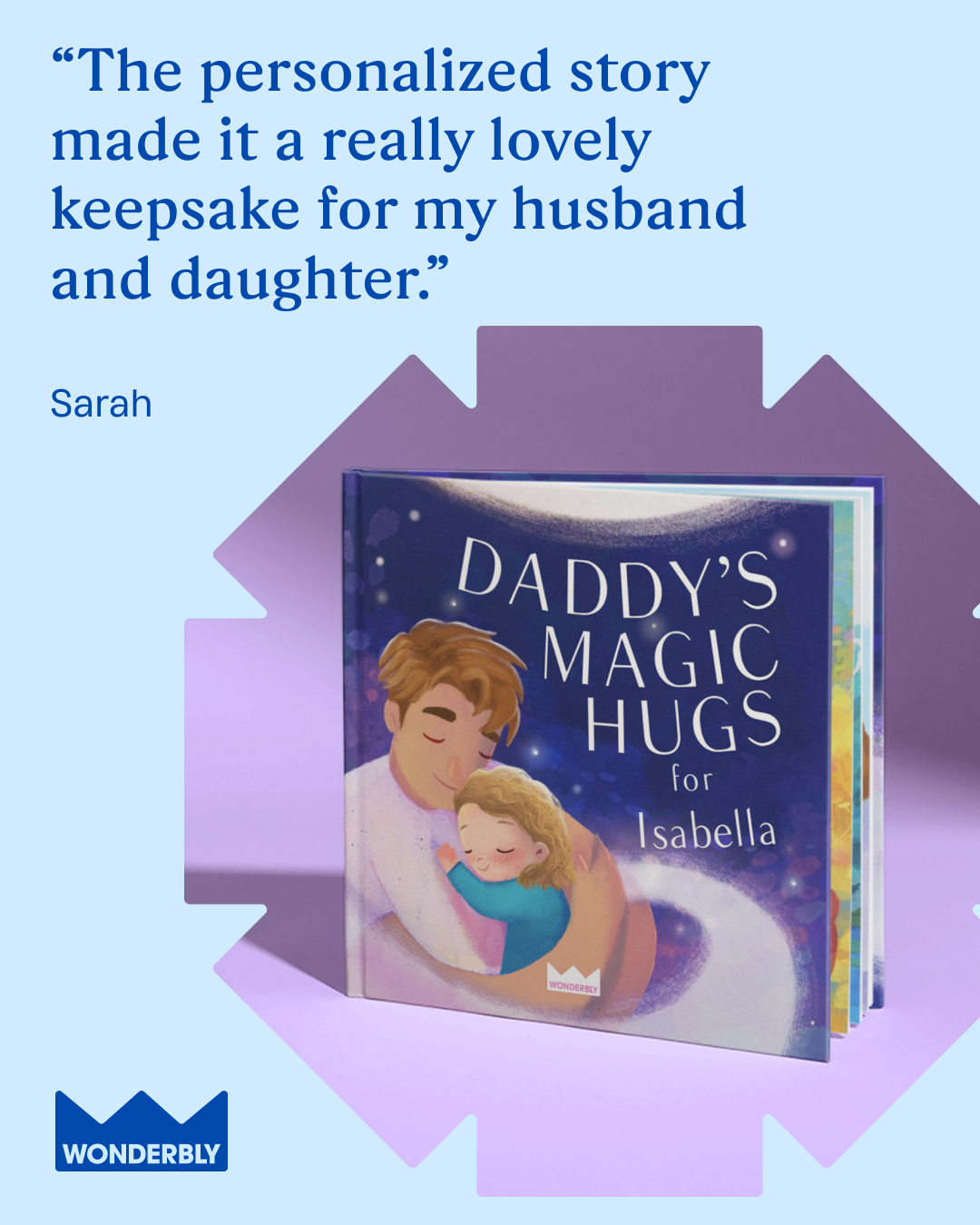 Wonderbly Facebook ad