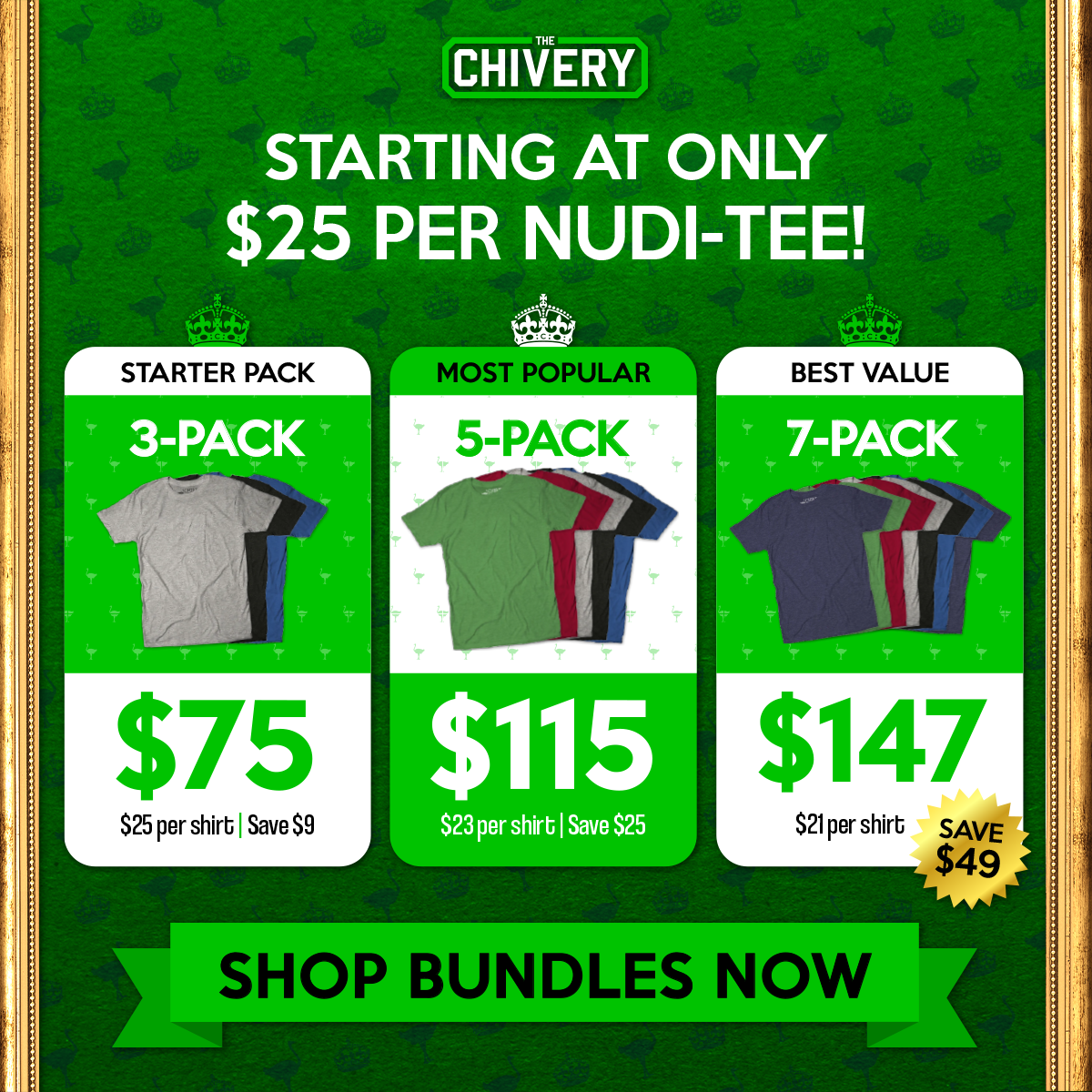 The Chivery Facebook ad