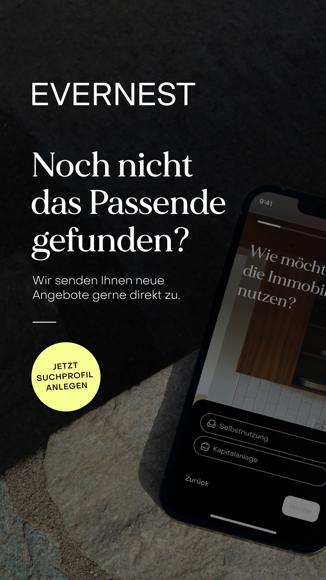 Evernest Facebook ad