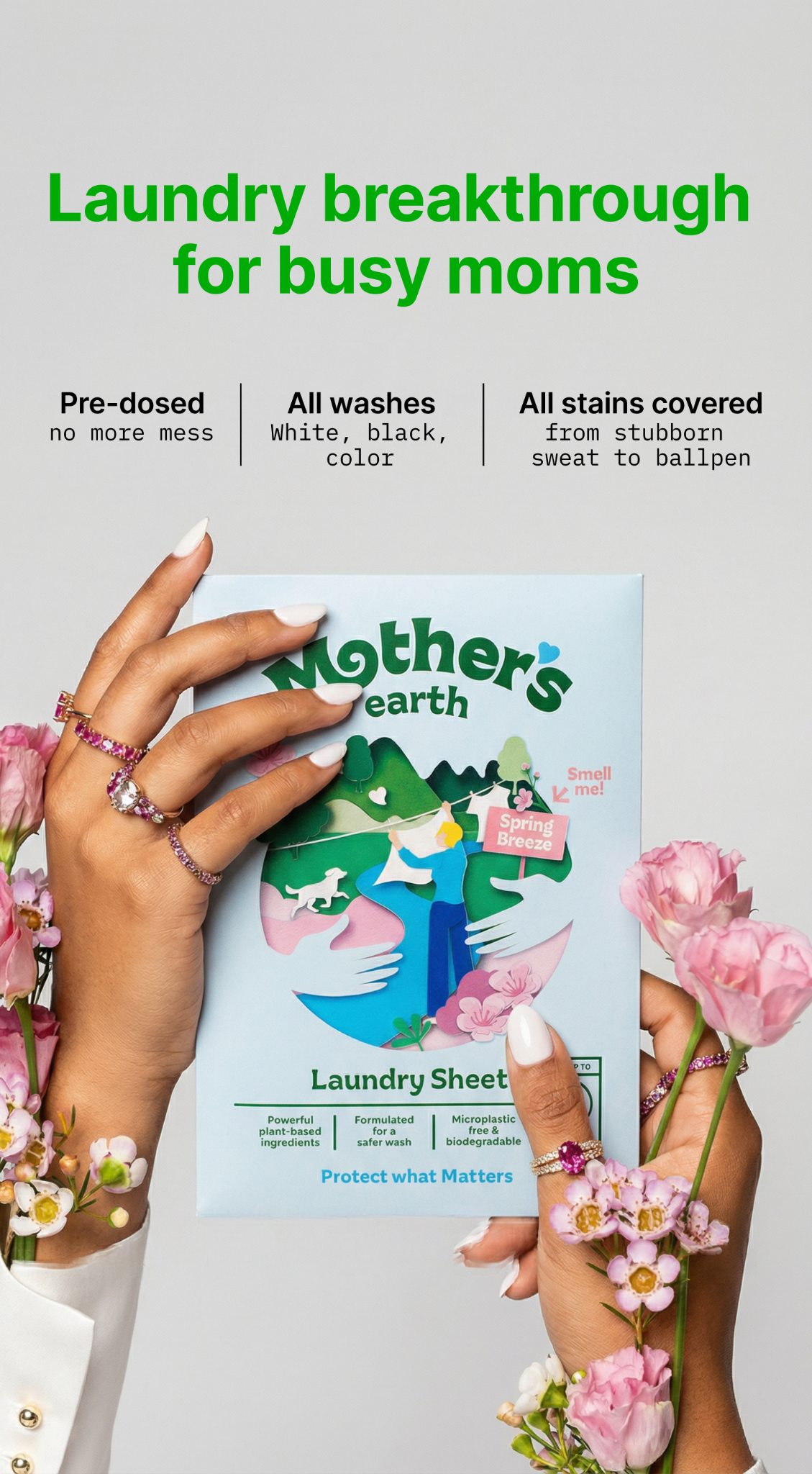 Mothers Earth Facebook ad